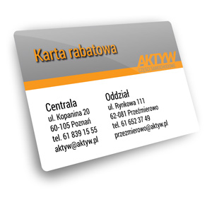Karta rabatowa